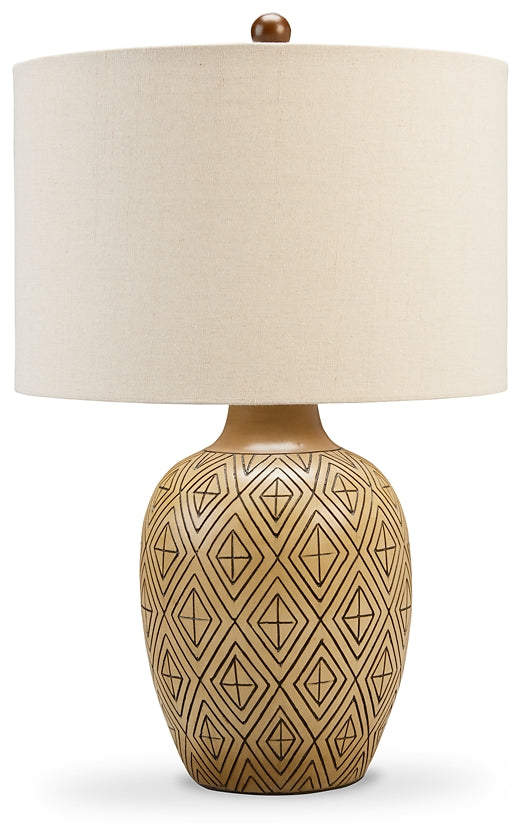 Jairgan Poly Table Lamp (2/CN) Homeline Furniture