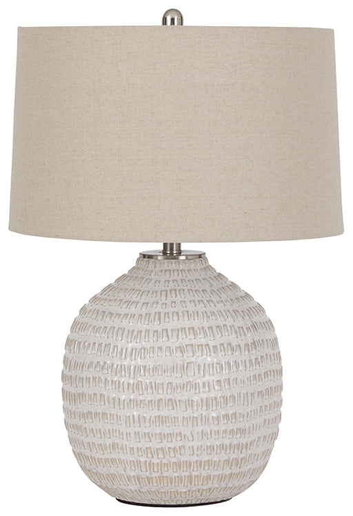 Jamon Ceramic Table Lamp (1/CN) Homeline Furniture