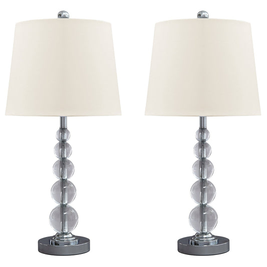 Joaquin Crystal Table Lamp (2/CN) Homeline Furniture