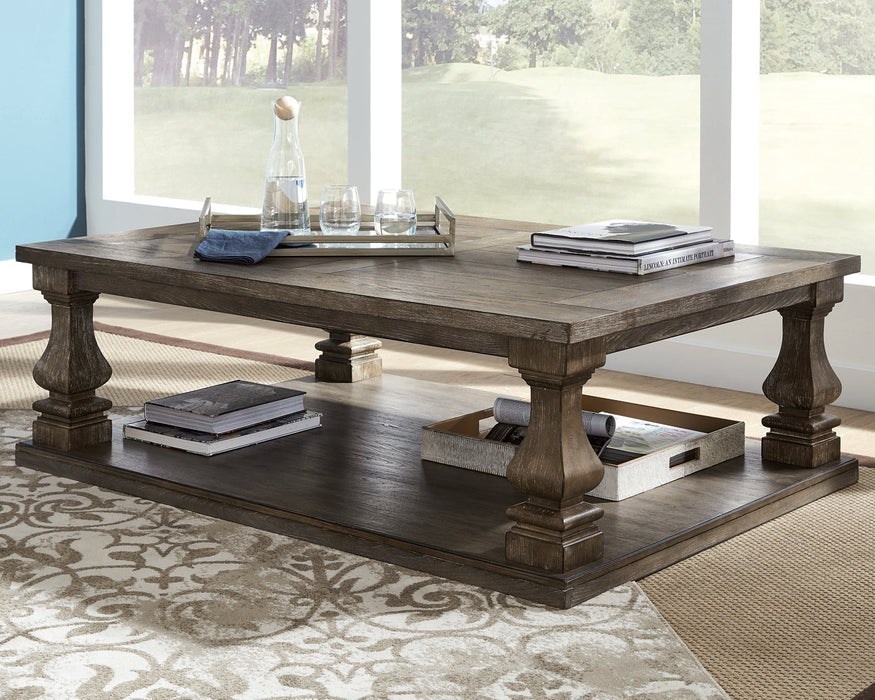 Johnelle Coffee Table with 1 End Table Homeline Furniture