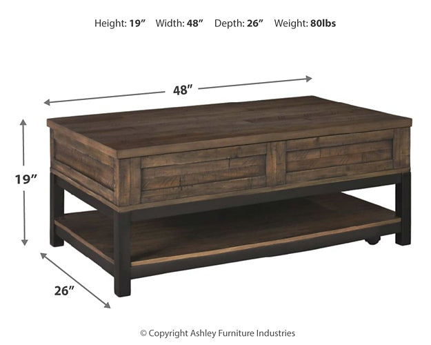 Johurst LIFT TOP COCKTAIL TABLE Homeline Furniture