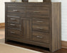 Juararo King/California King Panel Headboard with Dresser Homeline Furniture