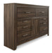 Juararo King/California King Panel Headboard with Dresser Homeline Furniture