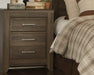 Juararo King Panel Bed with Mirrored Dresser and 2 Nightstands Homeline Furniture