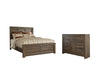 Juararo Queen Panel Bed with Dresser Homeline Furniture