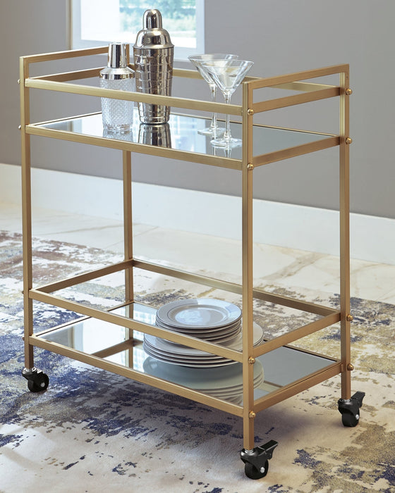 Kailman Bar Cart Homeline Furniture