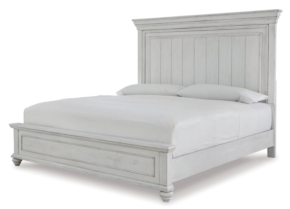 Kanwyn King Panel Bed with Dresser Homeline Furniture