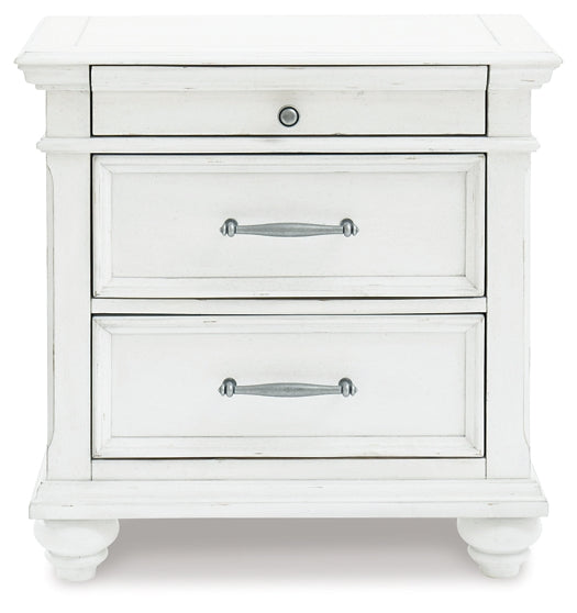 Kanwyn Three Drawer Night Stand Homeline Furniture