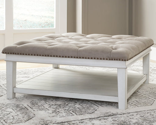 Kanwyn UPH Ottoman Cocktail Table Homeline Furniture