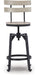 Karisslyn Swivel Barstool (2/CN) Homeline Furniture