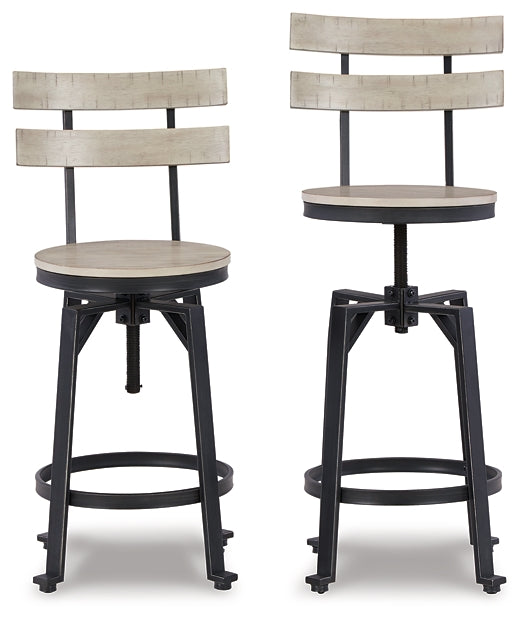 Karisslyn Swivel Barstool (2/CN) Homeline Furniture