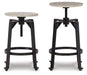 Karisslyn Swivel Stool (2/CN) Homeline Furniture