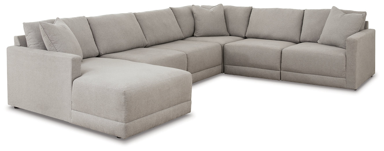 Katany 6-Piece Sectional with Chaise Homeline Furniture