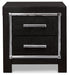 Kaydell King Upholstered Panel Bed with Mirrored Dresser, Chest and Nightstand Homeline Furniture