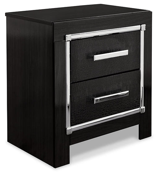 Kaydell Two Drawer Night Stand Homeline Furniture