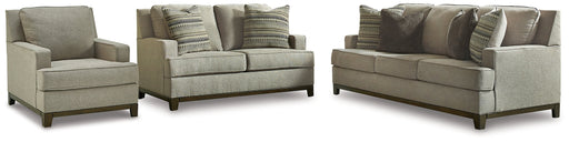 Kaywood Sofa, Loveseat and Chair Homeline Furniture