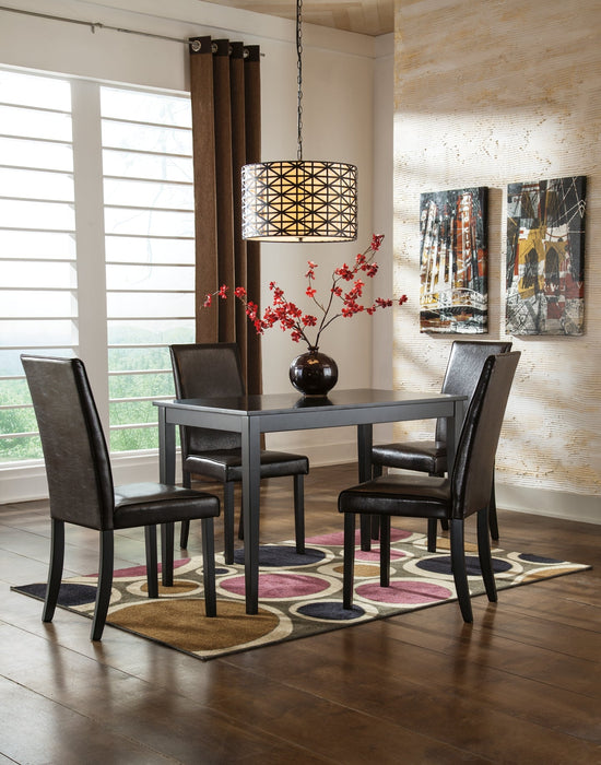 Kimonte Dining Table and 4 Chairs Homeline Furniture