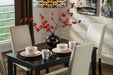 Kimonte Dining Table and 4 Chairs Homeline Furniture