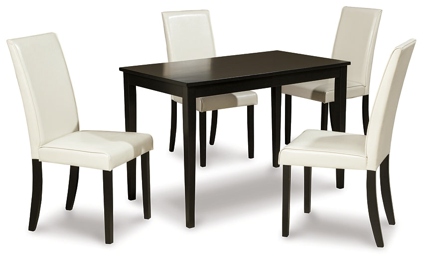 Kimonte Dining Table and 4 Chairs Homeline Furniture