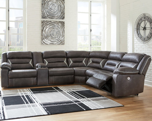 Kincord 4-Piece Power Reclining Sectional Homeline Furniture