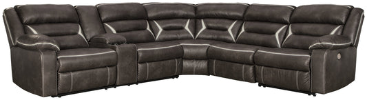 Kincord 4-Piece Power Reclining Sectional Homeline Furniture