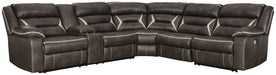 Kincord 4-Piece Sectional with Recliner Homeline Furniture