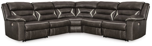 Kincord 5-Piece Power Reclining Sectional Homeline Furniture