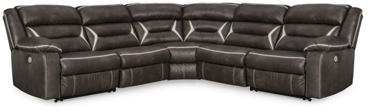 Kincord 5-Piece Power Reclining Sectional Homeline Furniture