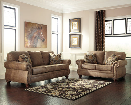 Larkinhurst Sofa and Loveseat Homeline Furniture