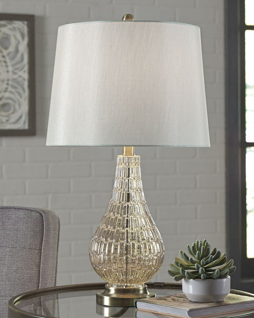 Latoya Glass Table Lamp (1/CN) Homeline Furniture