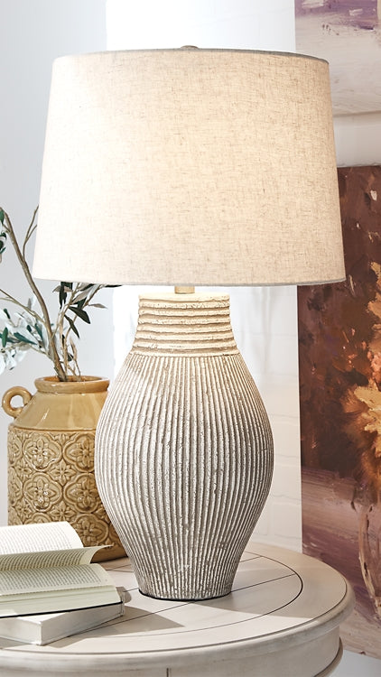 Layal Paper Table Lamp (1/CN) Homeline Furniture