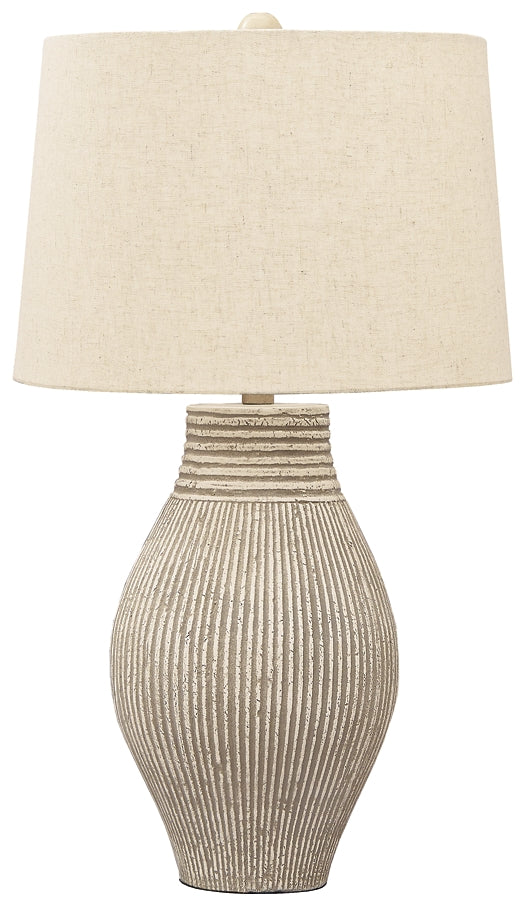 Layal Paper Table Lamp (1/CN) Homeline Furniture