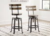 Lesterton Swivel Barstool (2/CN) Homeline Furniture