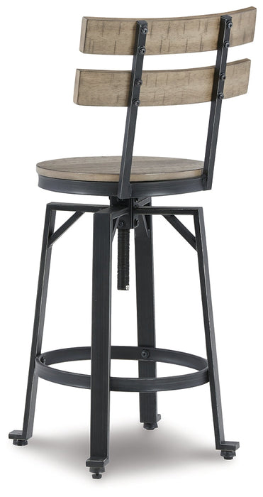 Lesterton Swivel Barstool (2/CN) Homeline Furniture