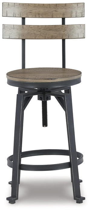 Lesterton Swivel Barstool (2/CN) Homeline Furniture