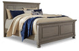 Lettner King Panel Bed with Dresser Homeline Furniture