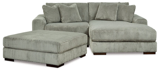 Lindyn 2-Piece Sectional with Ottoman Homeline Furniture