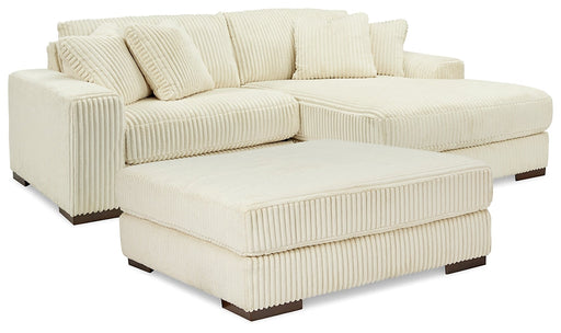 Lindyn 2-Piece Sectional with Ottoman Homeline Furniture