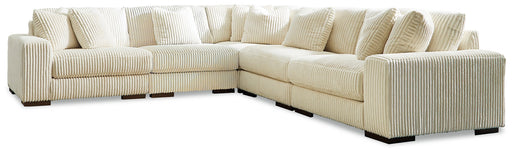 Lindyn 5-Piece Sectional with Ottoman Homeline Furniture