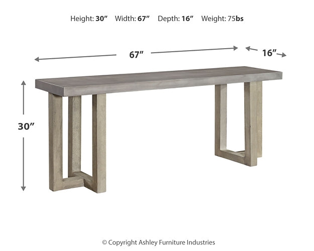 Lockthorne Console Sofa Table Homeline Furniture