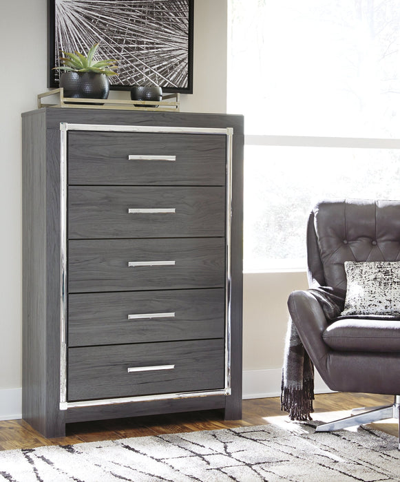 Lodanna Five Drawer Chest Homeline Furniture