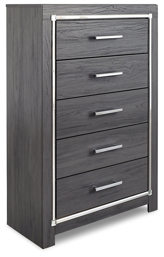 Lodanna Five Drawer Chest Homeline Furniture