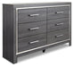 Lodanna Full Panel Bed with Dresser Homeline Furniture