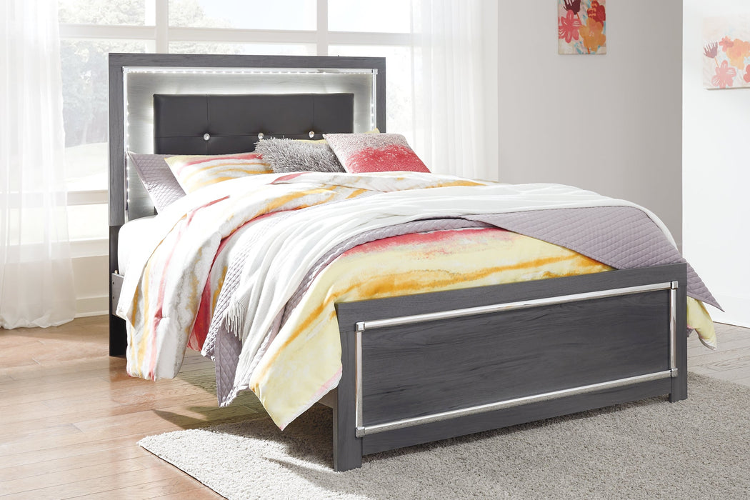 Lodanna Full Panel Bed with Dresser Homeline Furniture