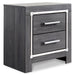 Lodanna Full Upholstered Panel Headboard with Mirrored Dresser and 2 Nightstands Homeline Furniture