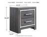 Lodanna Full Upholstered Panel Headboard with Mirrored Dresser and 2 Nightstands Homeline Furniture