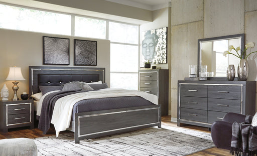 Lodanna King Panel Bed with Dresser Homeline Furniture