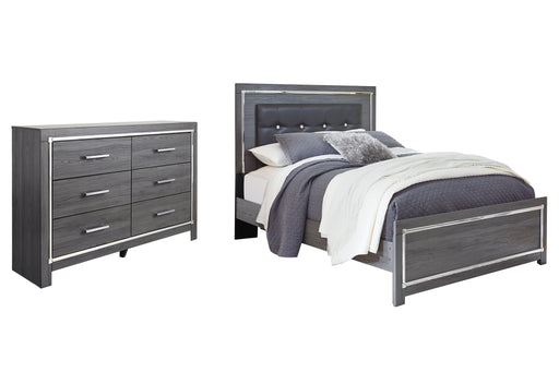 Lodanna Queen Panel Bed with Dresser Homeline Furniture