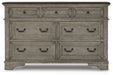 Lodenbay California King Panel Bed with Dresser Homeline Furniture