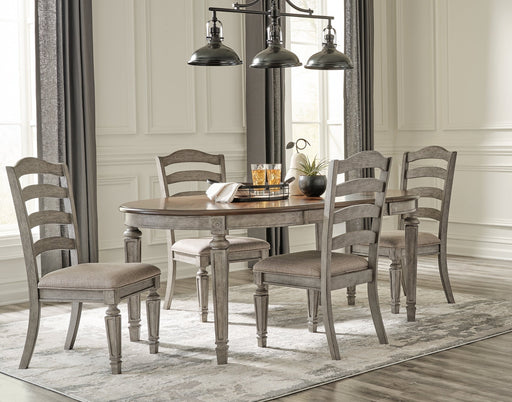 Lodenbay Dining Table and 4 Chairs Homeline Furniture